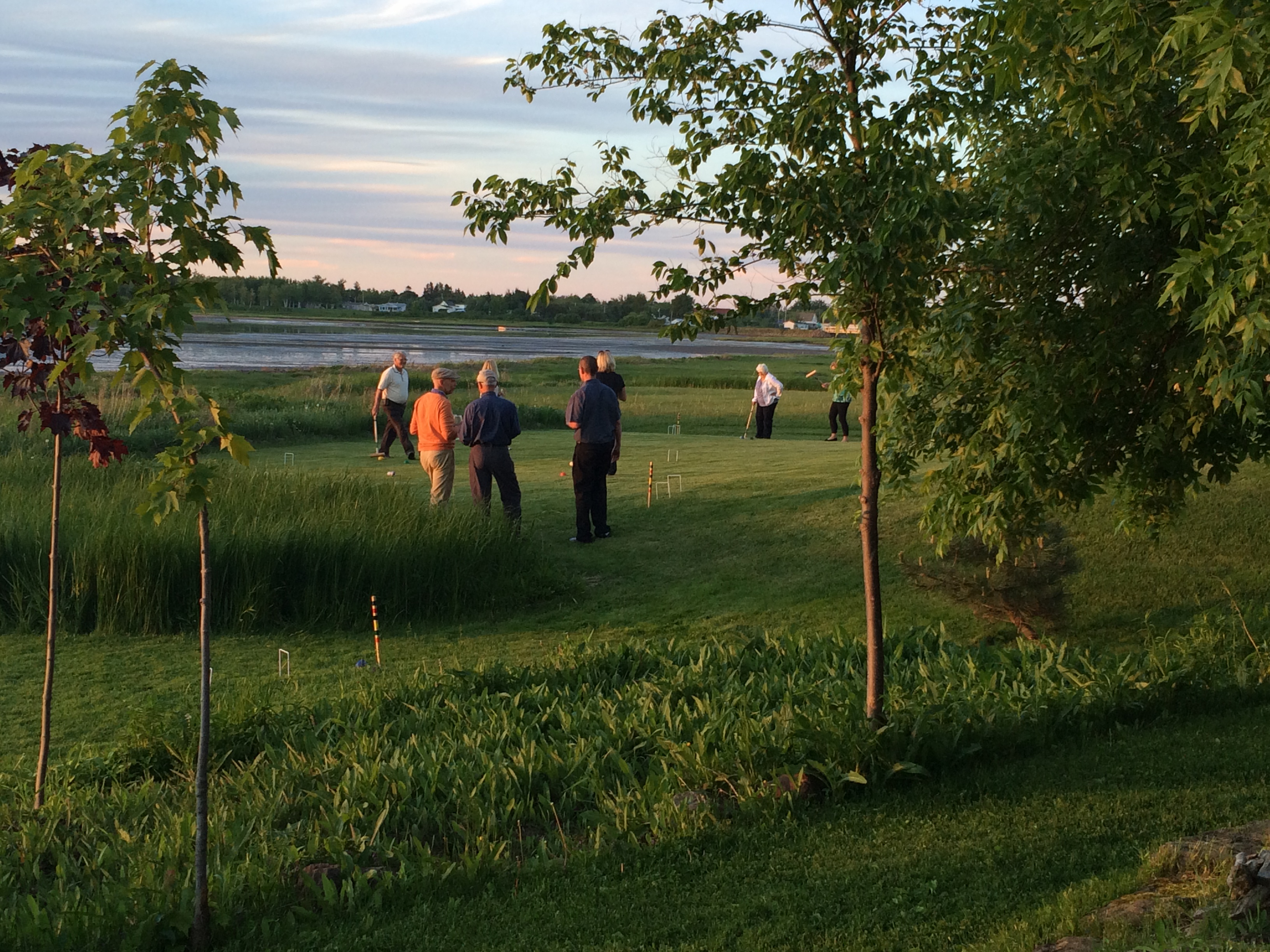 Croquet, Shediac, catering, lawn games, lesson from a friend